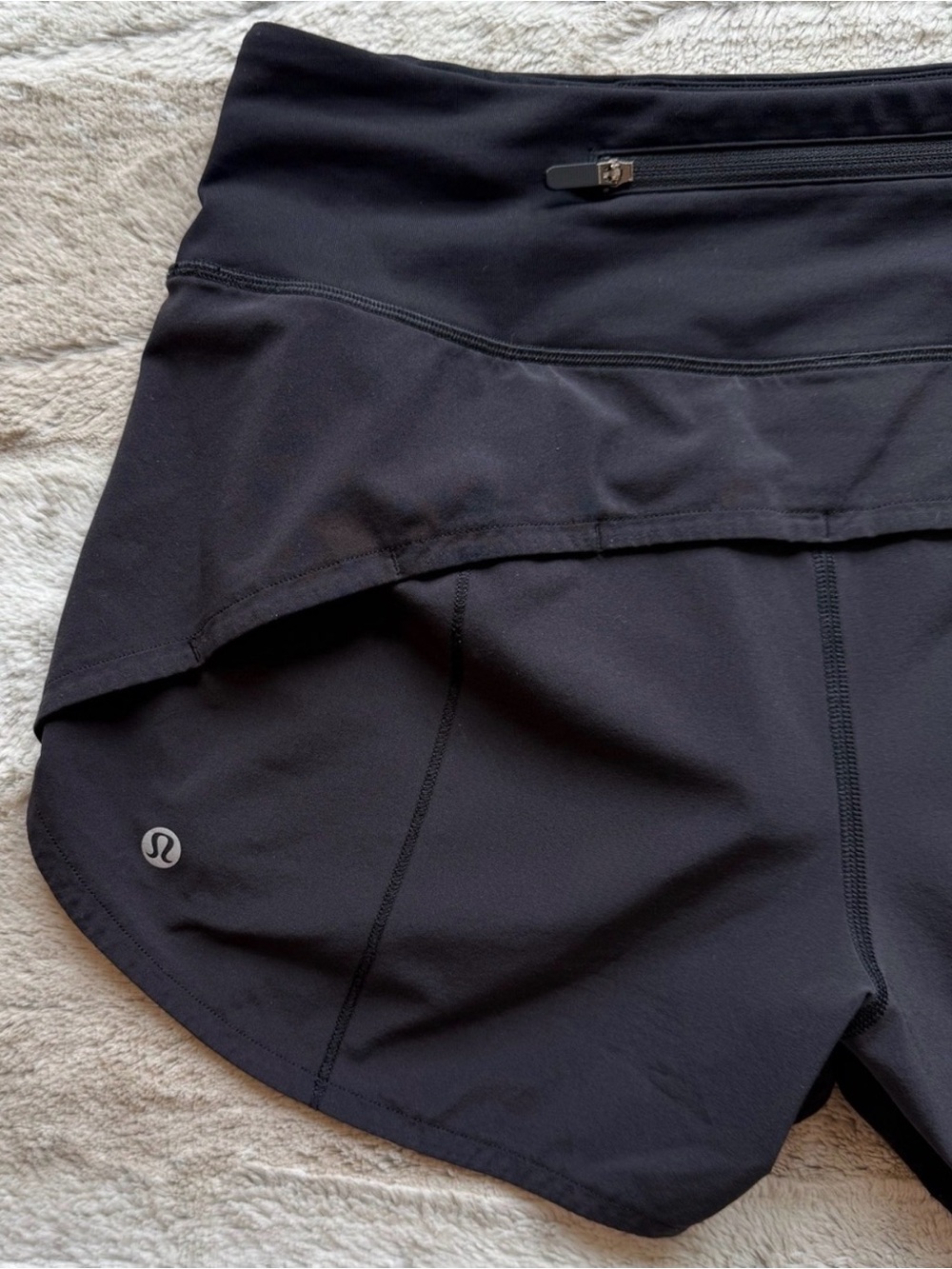 Lululemon Speed Up Mid-Rise Short
4" in Black Size 4 - Picture 8 of 16